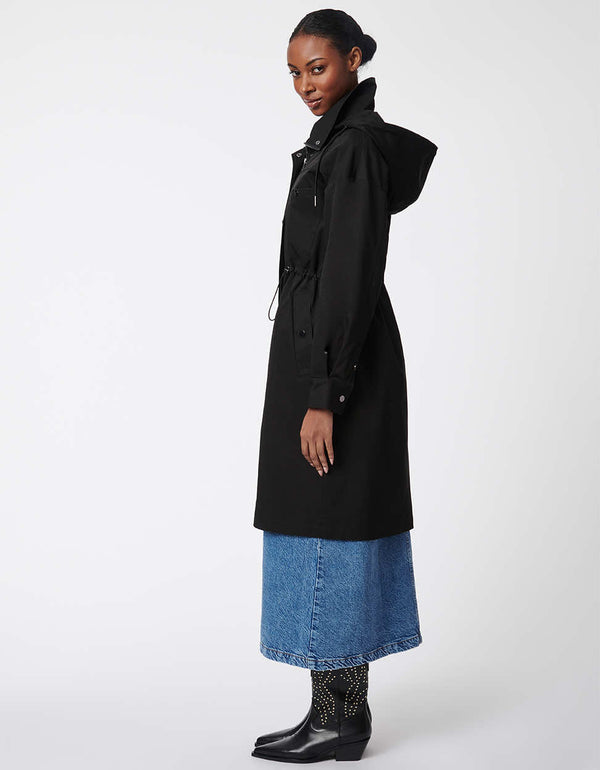 Bernardo Bowery Drawstring Waist Trench
