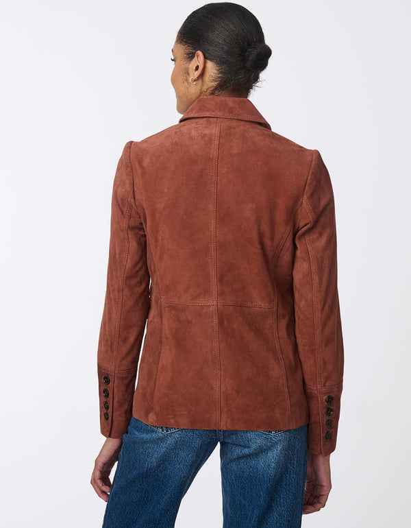 Bernardo Charmed Suede Jacket