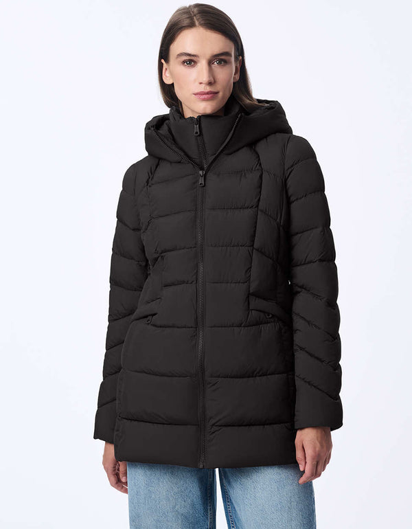 Bernardo Cosmic Puffer Coat