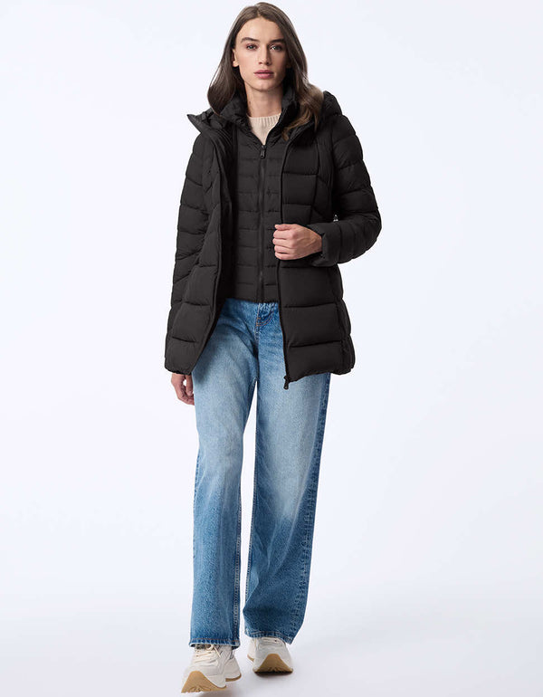 bernardo Cosmic Puffer Coat