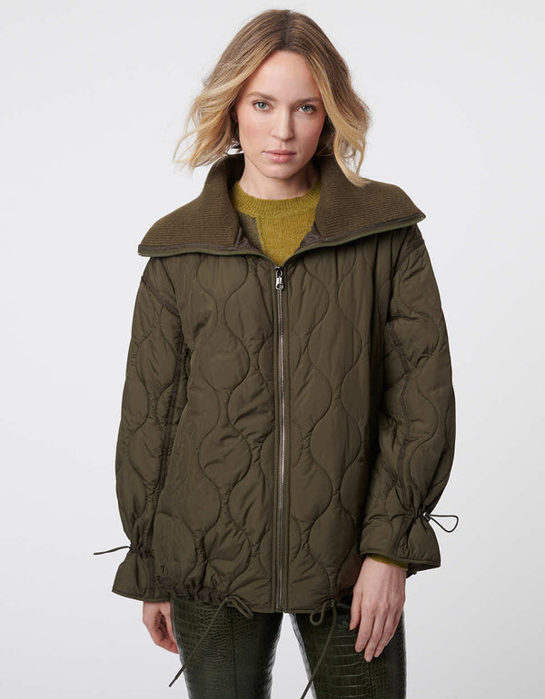 Bernardo Crosby Quilted Jacket