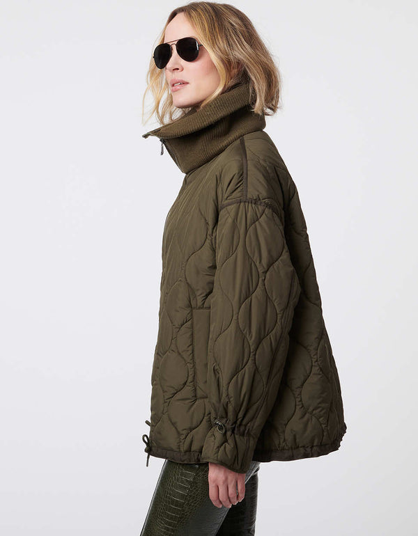 Bernardo Crosby Quilted Jacket