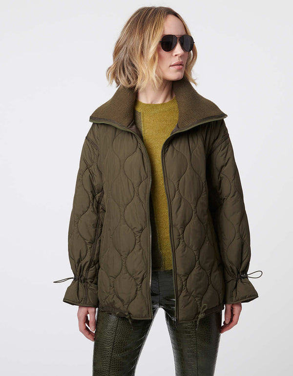 Bernardo Crosby Quilted Jacket