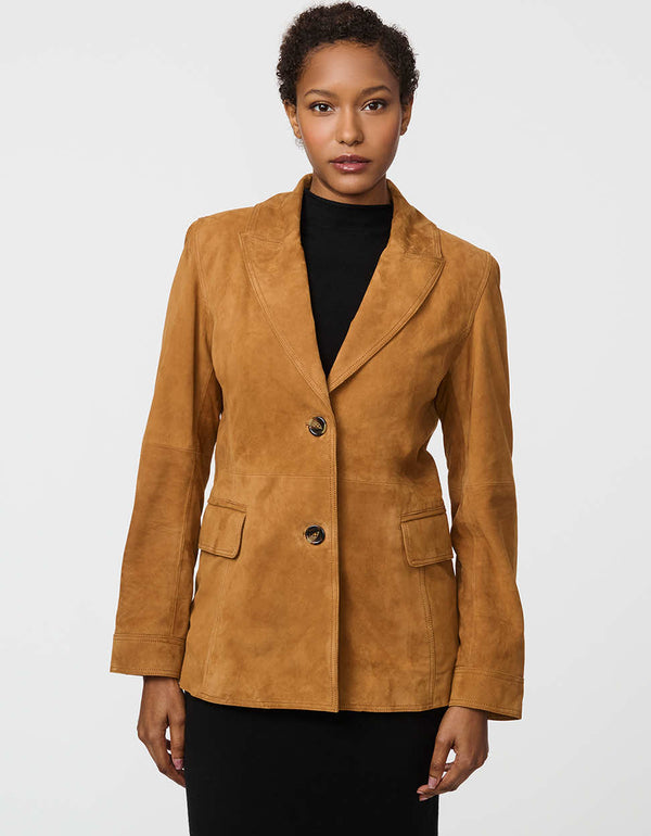 Bernardo Dalton Suede Blazer