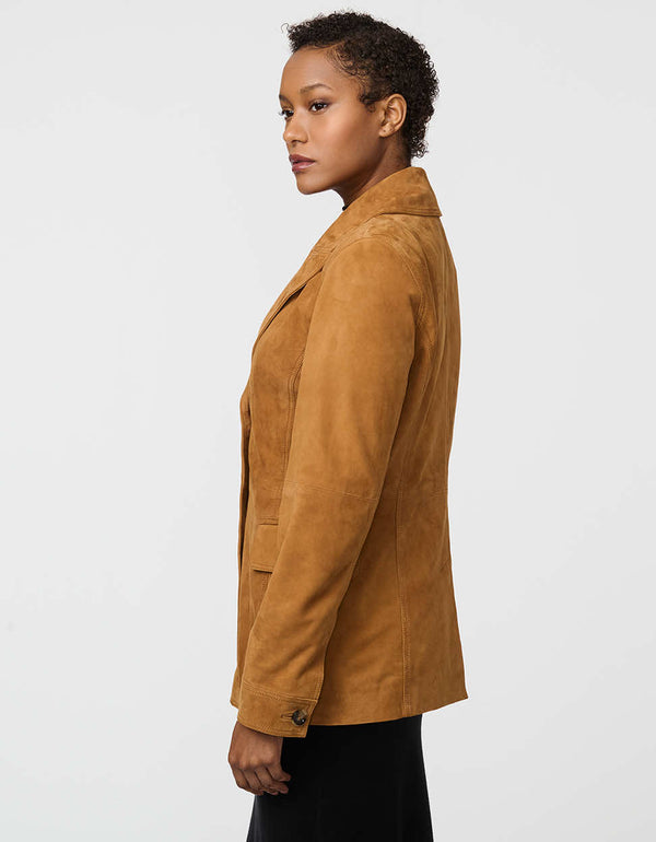 Bernardo Dalton Suede Blazer
