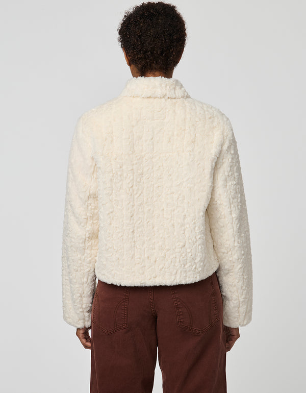 Bernardo Elle Faux Fur Jacket