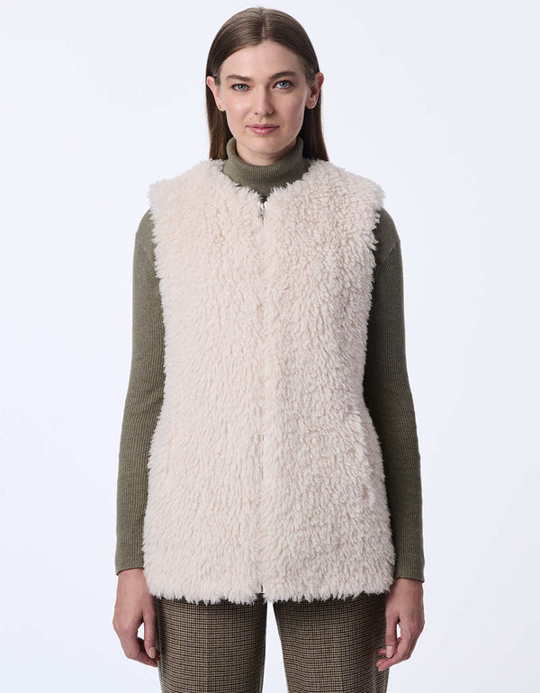 Bernardo Everly Faux Fur Vest