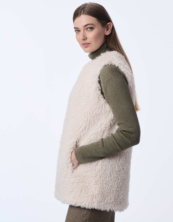 Bernardo Everly Faux Fur Vest