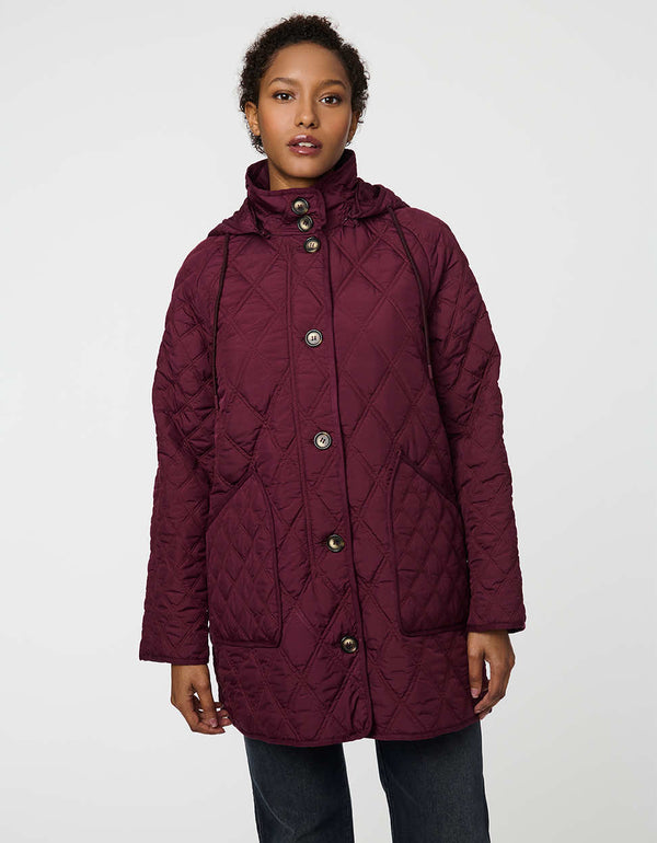 Bernardo Everyday Quilted Puffer Jacket