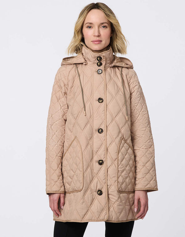 bernardo Everyday Quilted Puffer Jacket