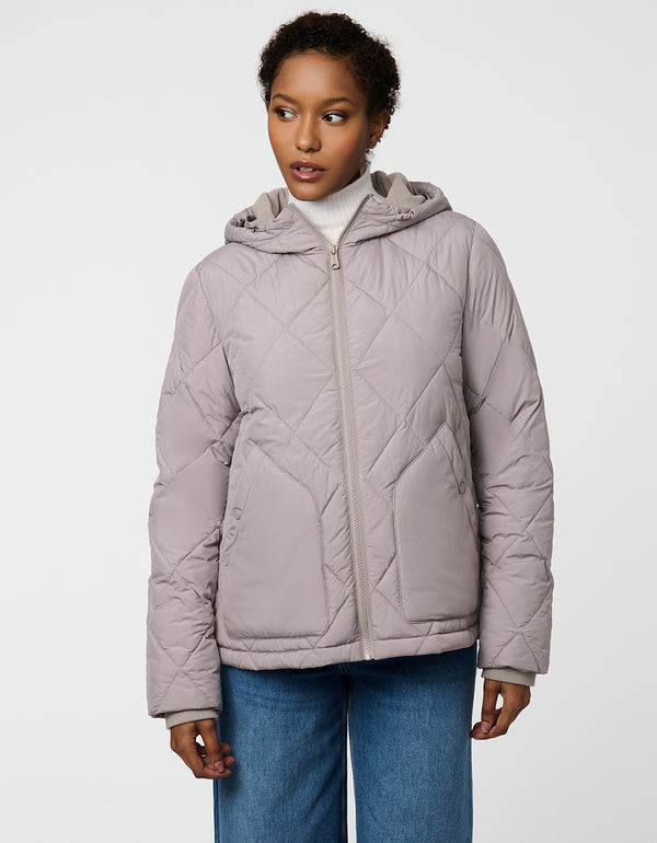 Bernardo Harbor Quilted Puffer Jacket