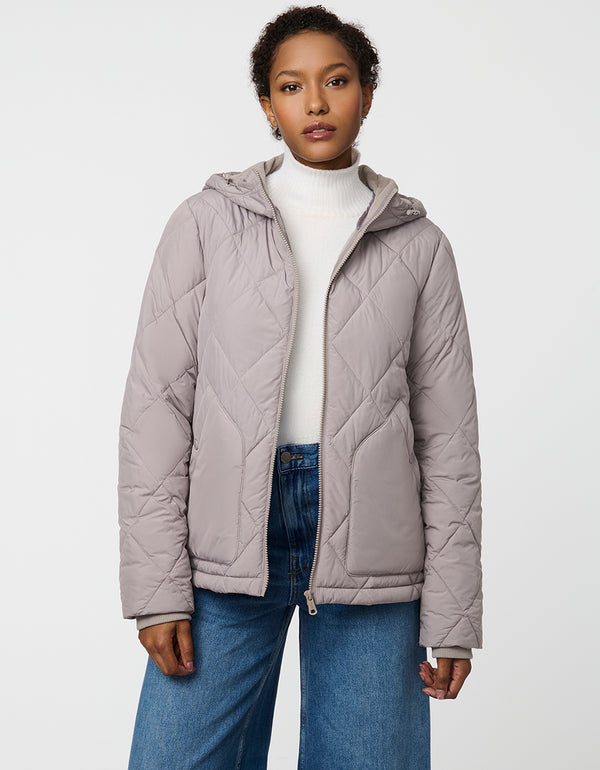 bernardo Harbor Quilted Puffer Jacket