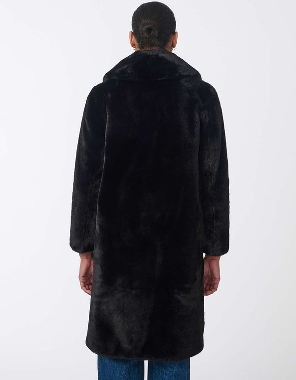 Bernardo Haven Fur Coat