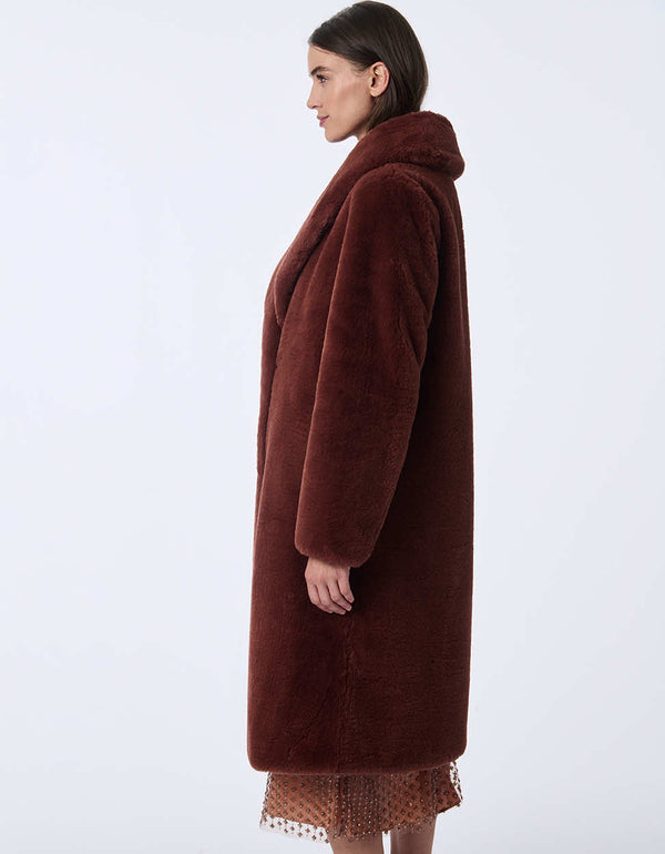 Bernardo Haven Fur Coat