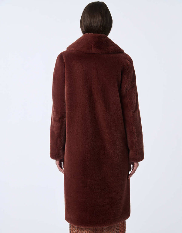 Bernardo Haven Fur Coat