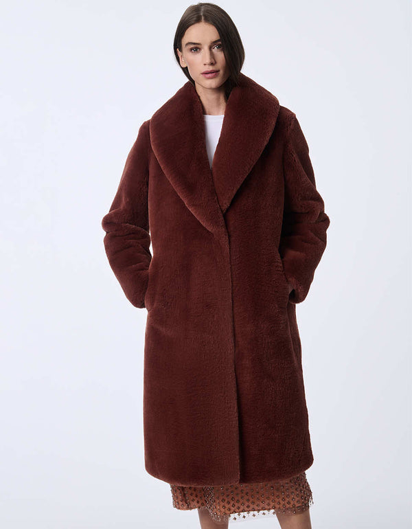 bernardo Haven Fur Coat