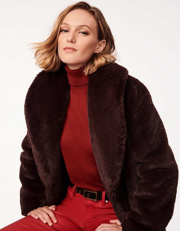 Bernardo Haven Fur Coat