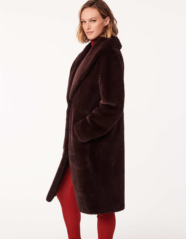 Bernardo Haven Fur Coat