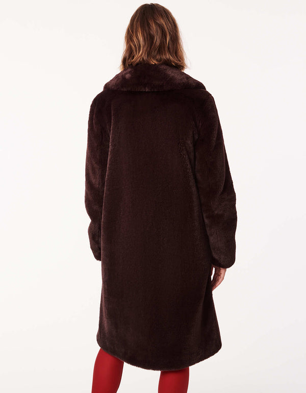 Bernardo Haven Fur Coat