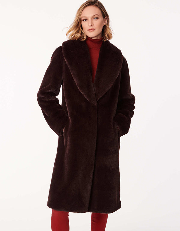 bernardo Haven Fur Coat