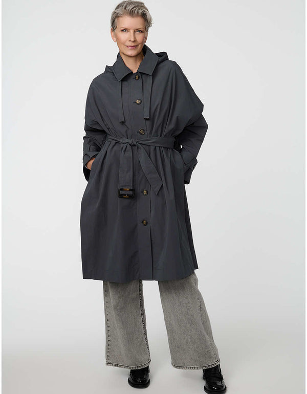 Bernardo Hawthorne 3-in-1 Cape Trench Coat