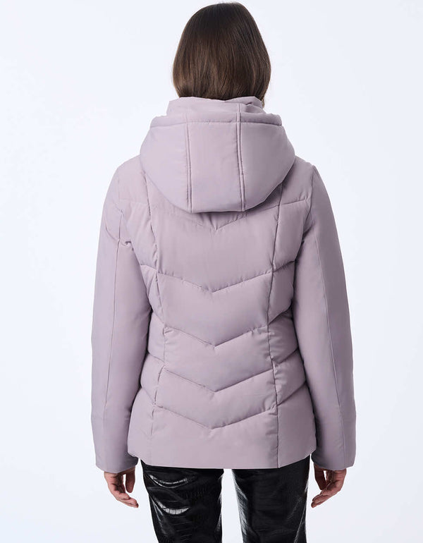 Bernardo Horizon Hooded Puffer Jacket