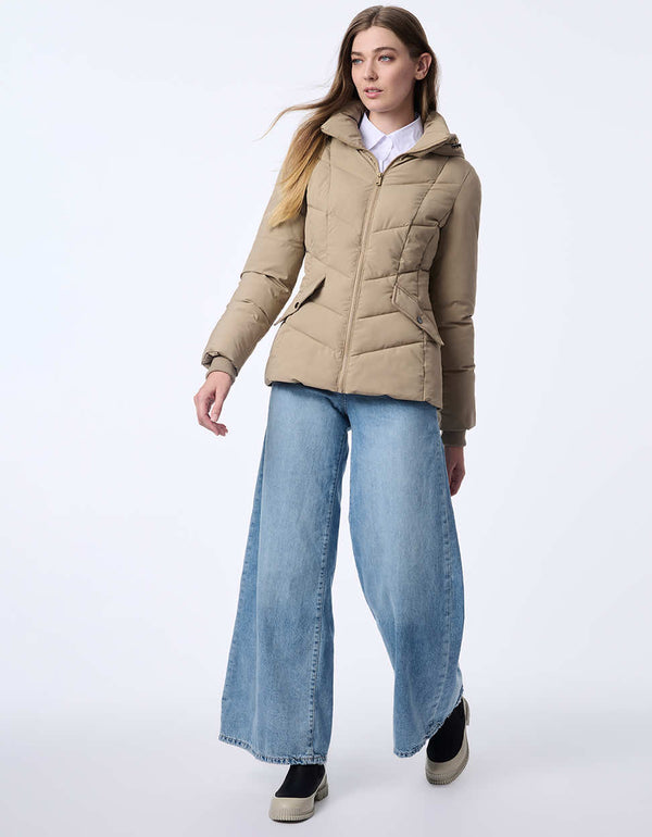 bernardo Horizon Hooded Puffer Jacket