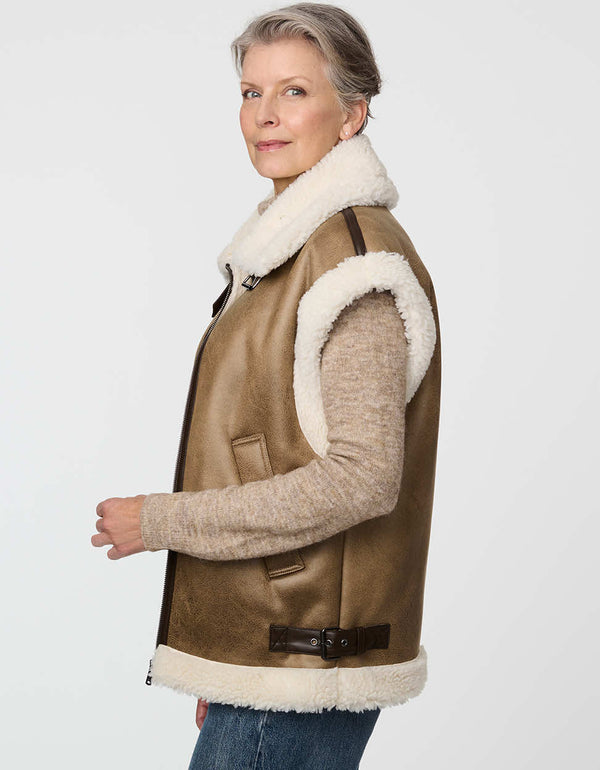Bernardo Hudson Sherpa Vest