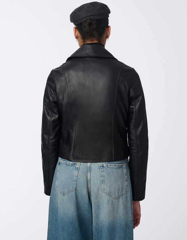 Bernardo Jet Leather Jacket