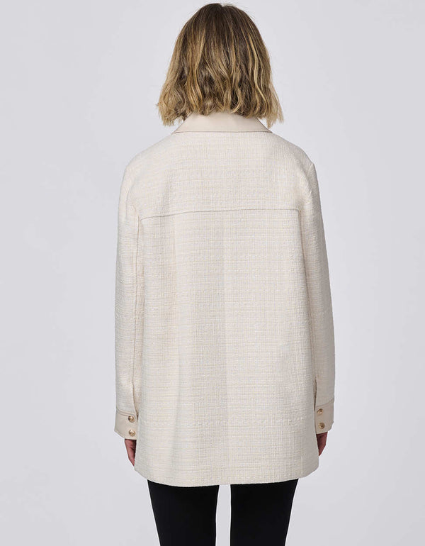 Bernardo Lady Sophisticate Tweed Shacket