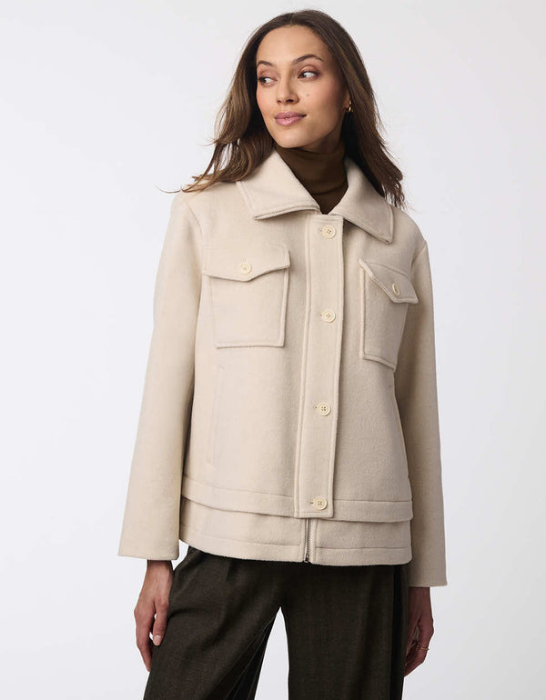 Bernardo Metro Haven Wool Jacket