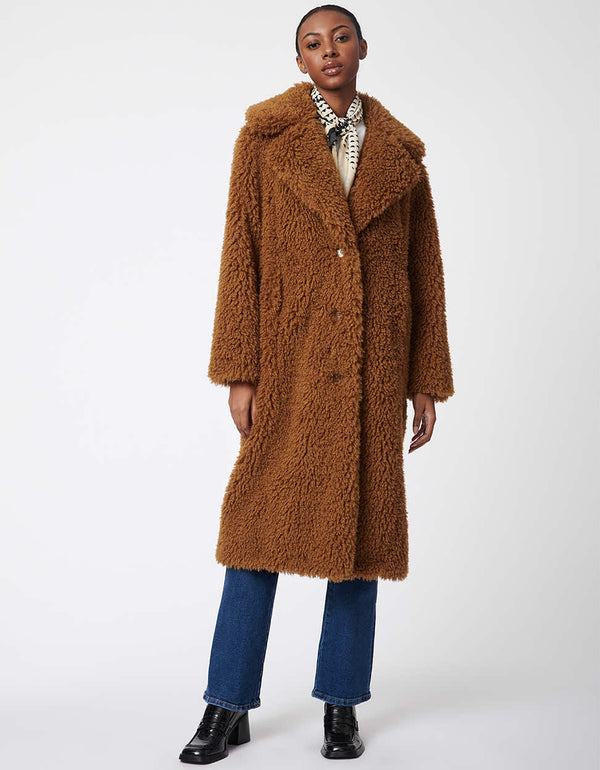 Bernardo Modern Cloud Faux Fur Coat