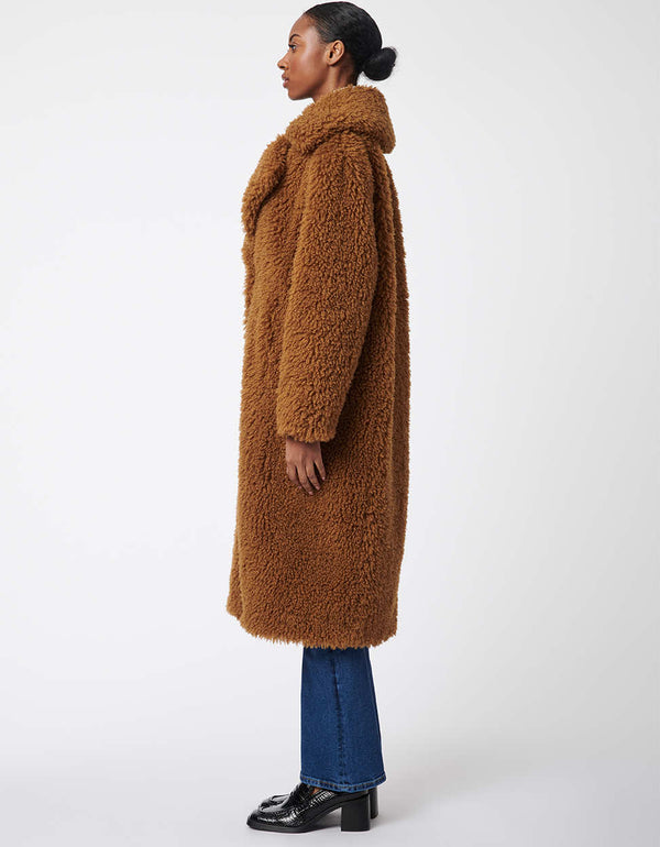 Bernardo Modern Cloud Faux Fur Coat