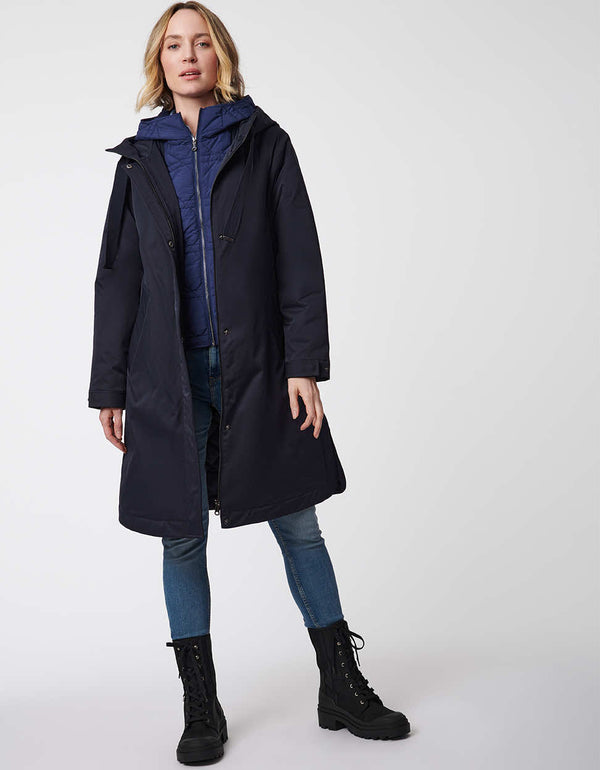 bernardo Modern Utility Raincoat