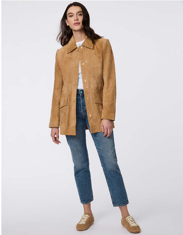 Bernardo Saddle Ridge Suede Jacket