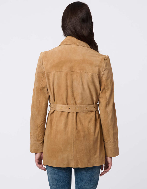 Bernardo Saddle Ridge Suede Jacket