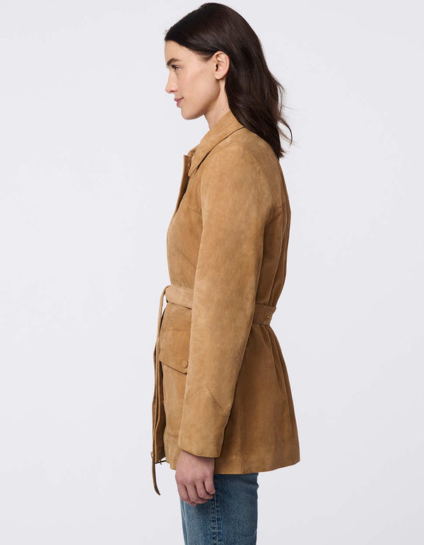 Bernardo Saddle Ridge Suede Jacket