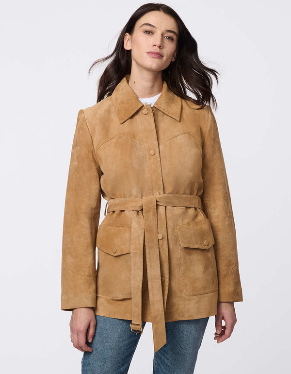 bernardo Saddle Ridge Suede Jacket