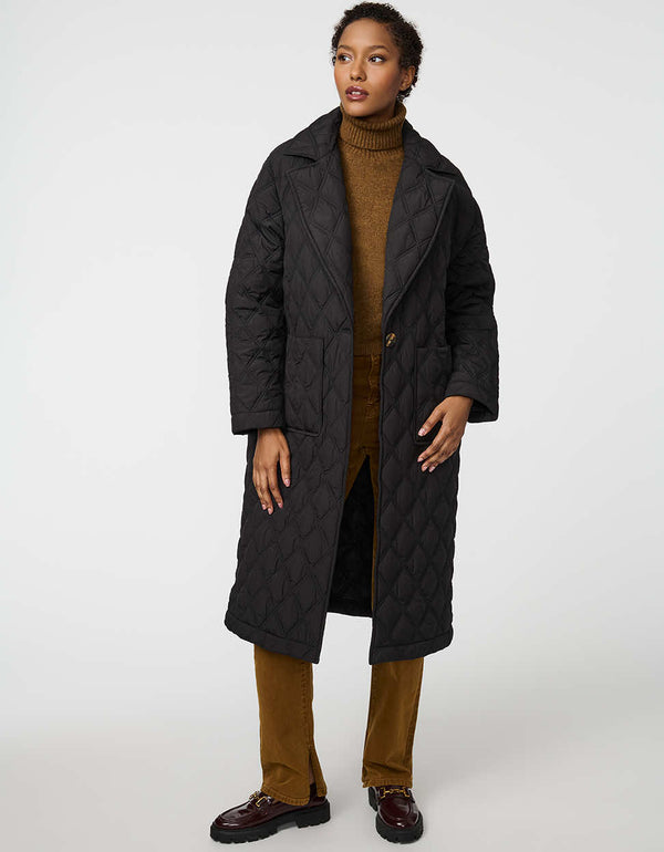bernardo Savannah Diamond Puffer Coat
