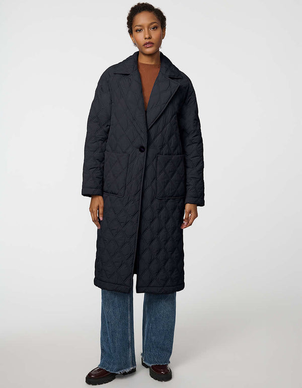 bernardo Savannah Diamond Puffer Coat