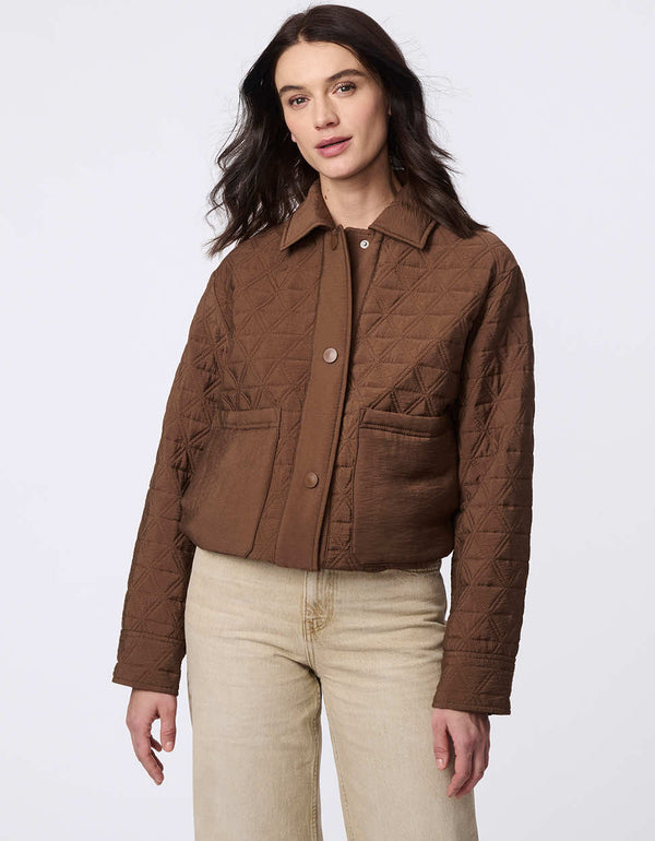 Bernardo Skyline Quilted Jacket