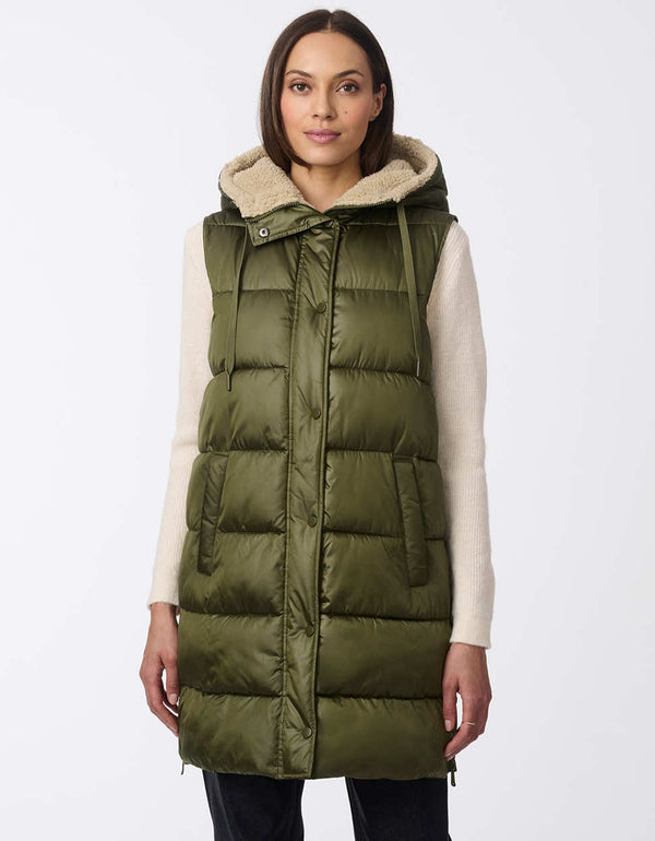 Bernardo Summit Long Puffer Vest