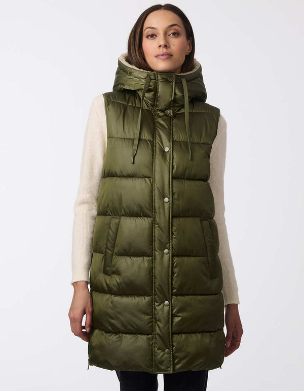 Bernardo Summit Long Puffer Vest