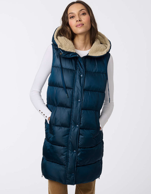 Bernardo Summit Long Puffer Vest
