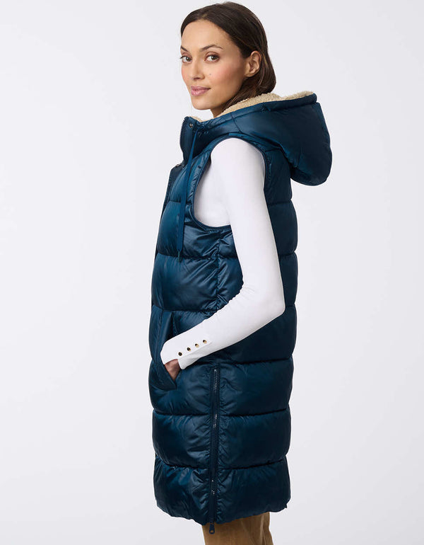 Bernardo Summit Long Puffer Vest
