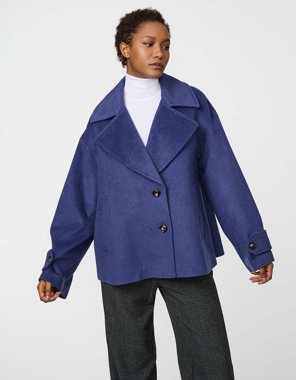 bernardo Sutton Cropped Coat