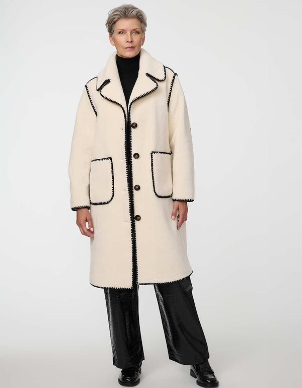 Bernardo Winslow Faux Fur Coat