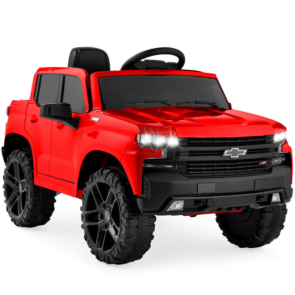 best choice 12V Licensed Chevrolet Silverado Ride On Truck w/ Parent Remote Control