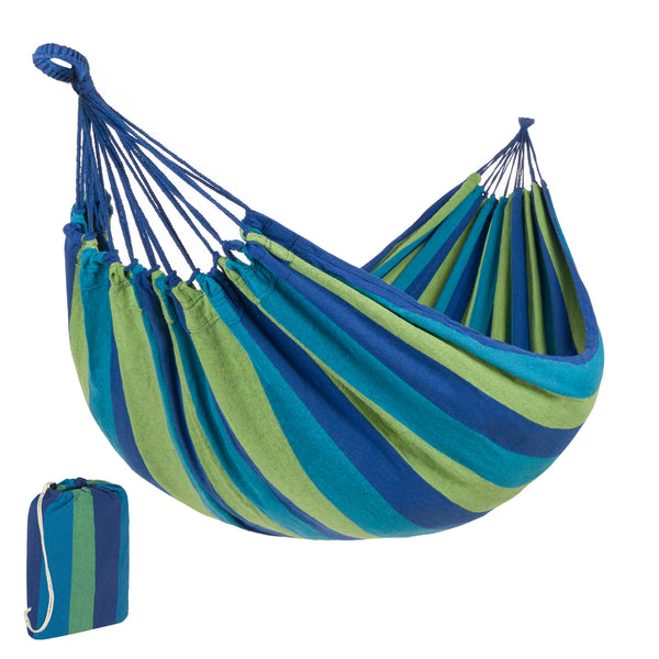 best choice 2-Person Brazilian-Style Double Hammock w/ Portable Carrying Bag