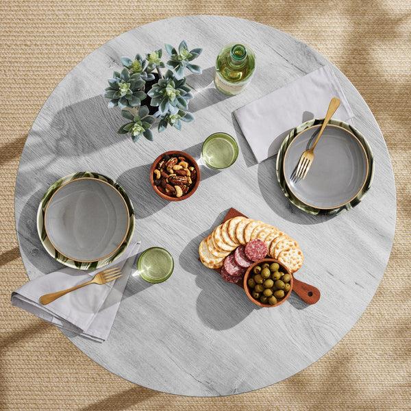 Best Choice 3-Piece Mid-Century Modern Round Dining Set W/ 2 Chairs